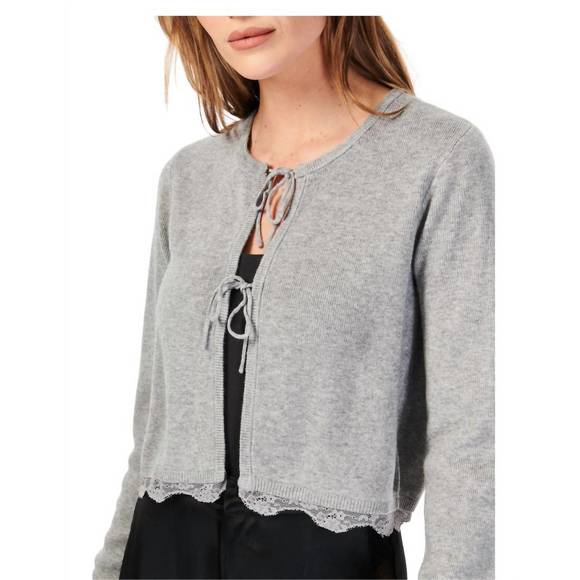NEW CAMI NYC elaine cardigan in alloy - Picture 4 of 5